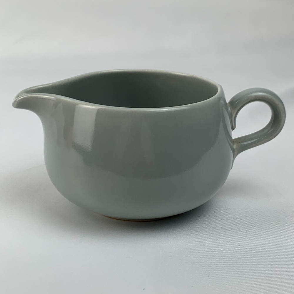 Mid Century Homer Laughlin Rhythm Grey Creamer